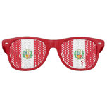 Party Shades Sunglasses - Peru Flag at Zazzle