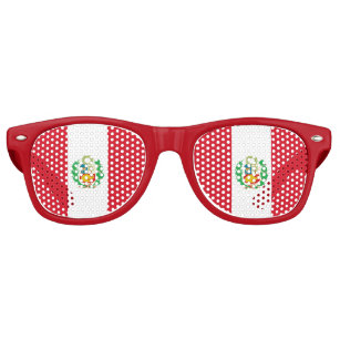 Party Shades Sunglasses - Peru flag