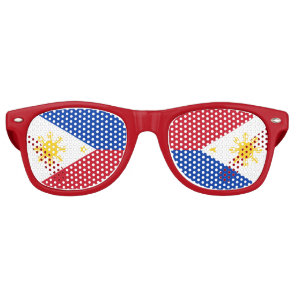 Party Shades Sunglasses - Philippines flag