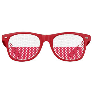 Party Shades Sunglasses - Poland flag