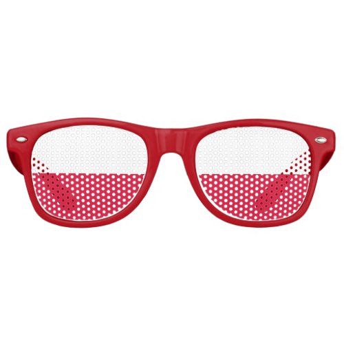 Party Shades Sunglasses _ Poland flag