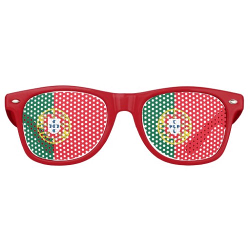 Party Shades Sunglasses _ Portugal flag