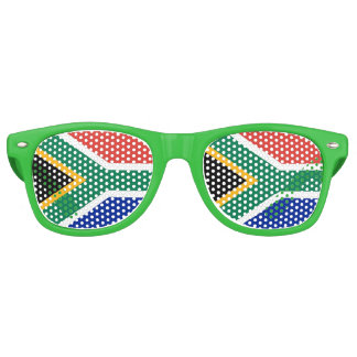 Party Shades Sunglasses - South Africa flag
