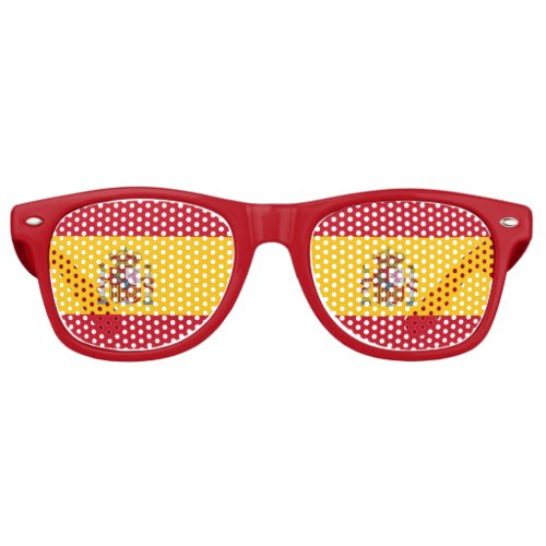 Party Shades Sunglasses _ Spain flag