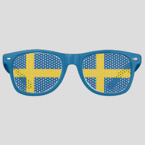 Party Shades Sunglasses - Sweden flag