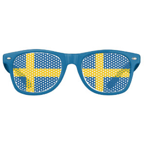 Party Shades Sunglasses - Sweden flag