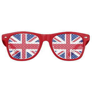 Party Shades Sunglasses - United Kingdom flag