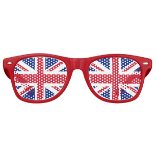 Party Shades Sunglasses - United Kingdom flag
