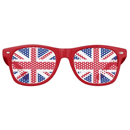 Party Shades Sunglasses _ United Kingdom flag