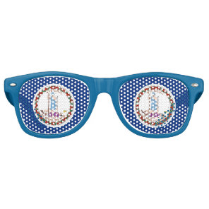 Party Shades Sunglasses - Virginia flag
