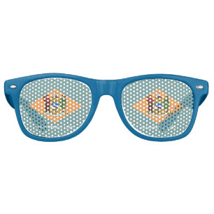 Party Shades Sunglasses with flag of Delaware
