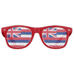 Party Shades Sunglasses with flag of Hawaii, USA