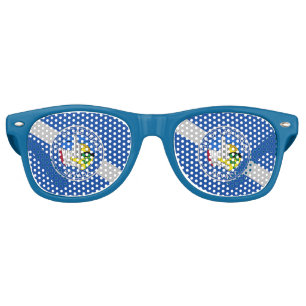 Party Shades Sunglasses with flag of Las Vegas