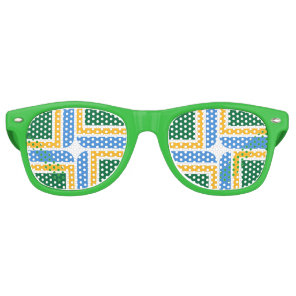 Party Shades Sunglasses with flag of Portland
