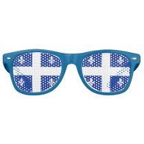 Party Shades Sunglasses with flag of Quebec Party Shades Sunglasses with flag of Quebec