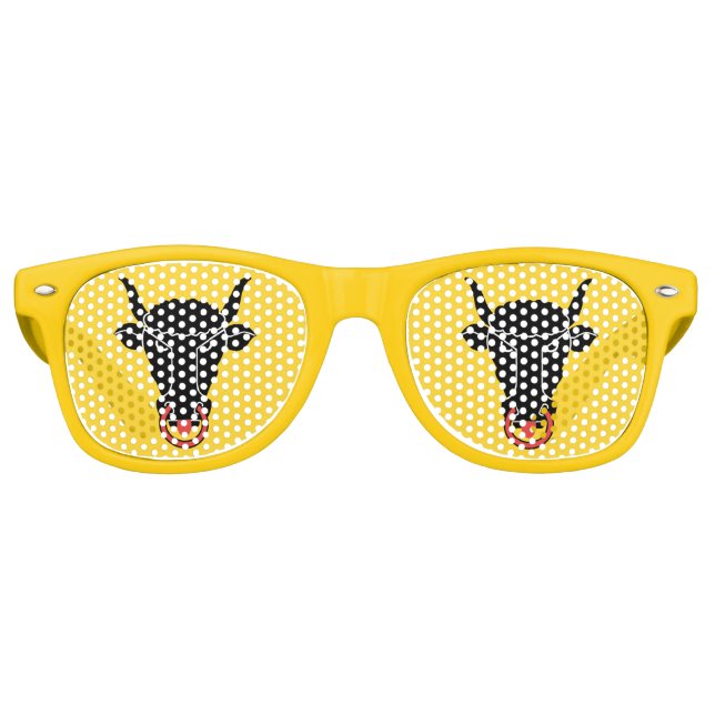 Party Shades Sunglasses with flag of Uri, Swiss (Front)