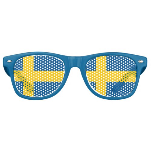 Party Shades  Sweden Sunglasses  Swedish flag