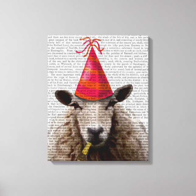 Party Sheep Canvas Print (Front)