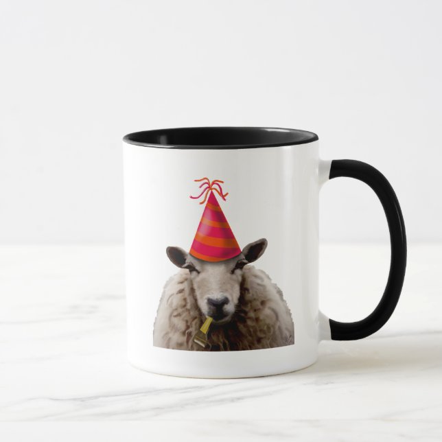 Party Sheep Mug (Right)