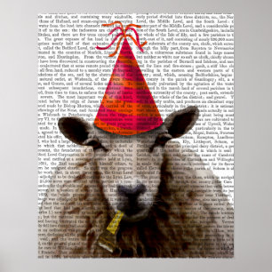 Party Sheep Poster