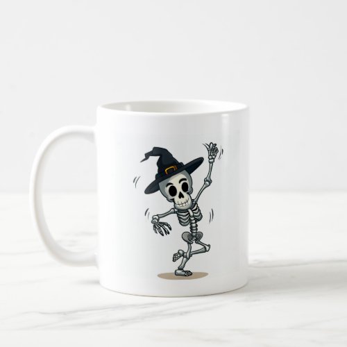 Party skeleton fun Halloween wear  Coffee Mug