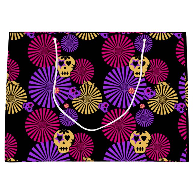 Party skulls gift bag (Front)
