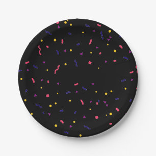 Party sprinkle's paper plates