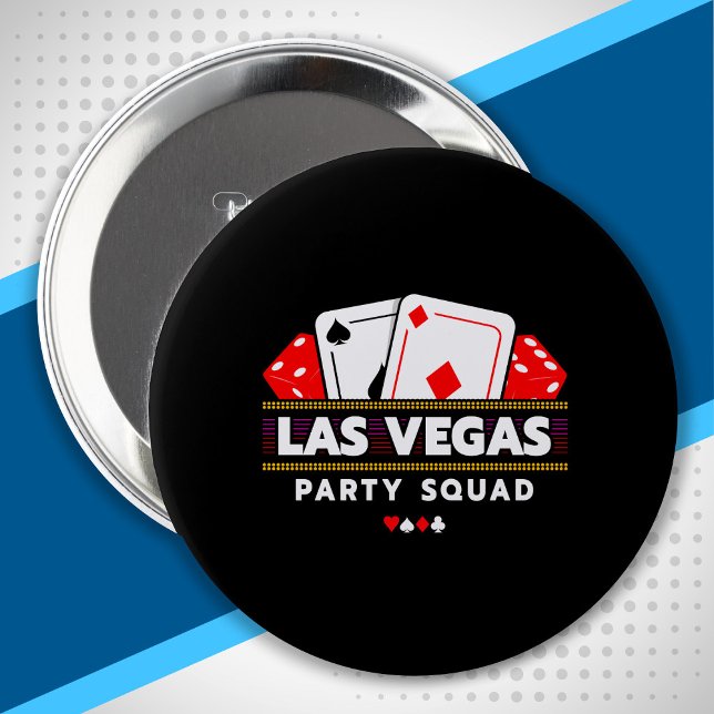Party Squad Vegas - Vegas Trip - Las Vegas Squad Button (Creator Uploaded)