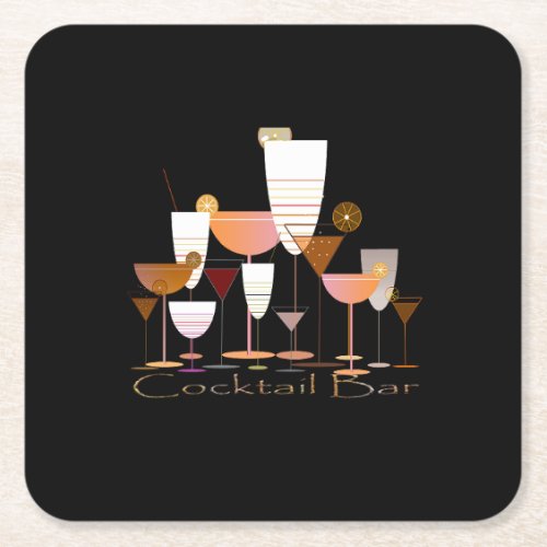 Party Square Paper Coaster