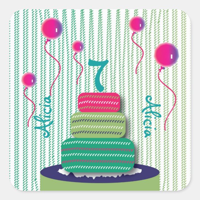 Party Stickers (Front)