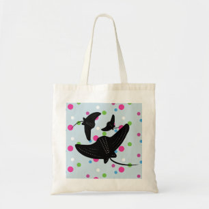 Party Stingray Colorful Pattern   Tote Bag