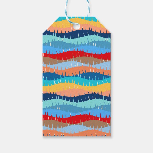 Party Streamers Gift Tag (Front)