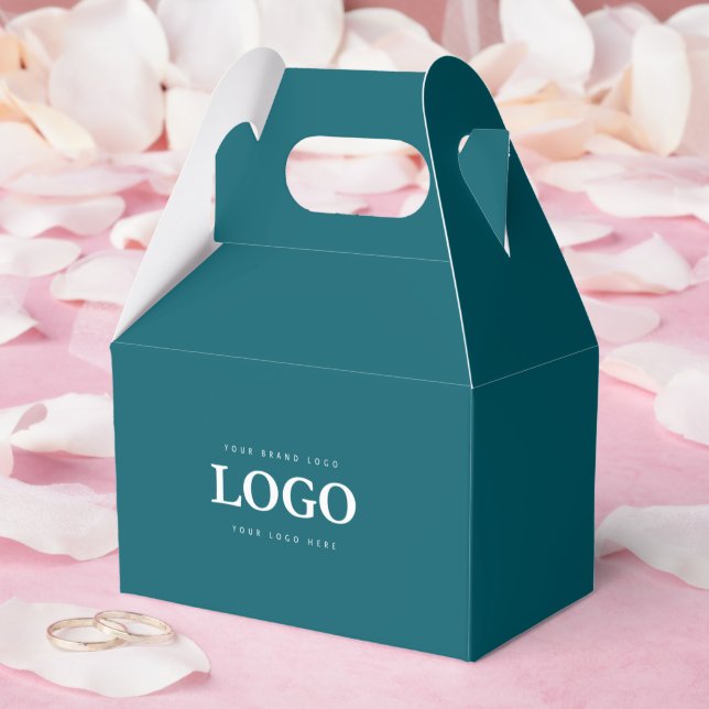 Party Supplies Custom Logo & Text Packaging Favor Boxes (Wedding)