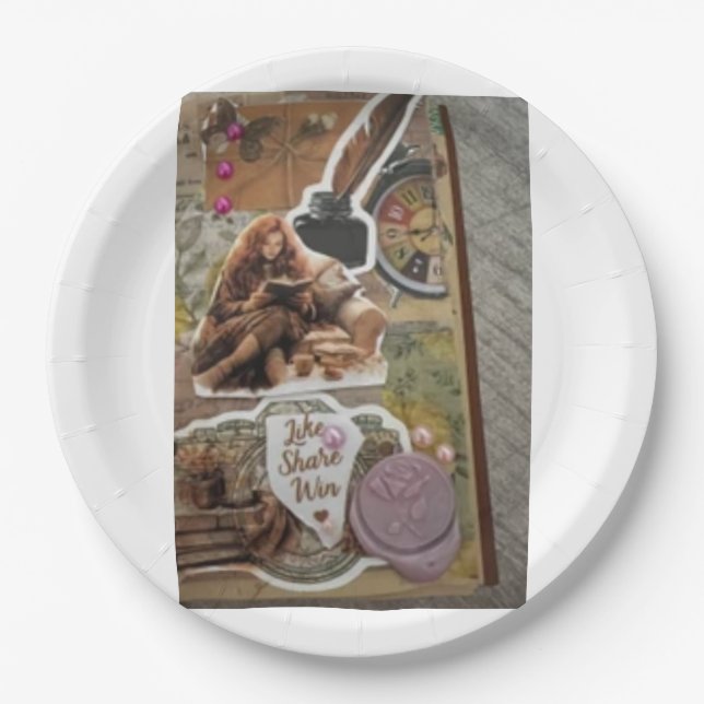 party Teller Paper Plates (Front)