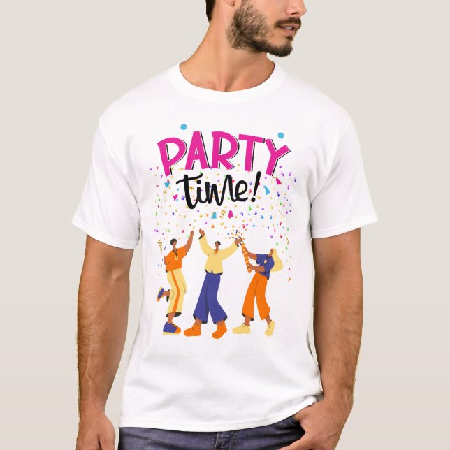 Party Theme T-Shirt (Front)