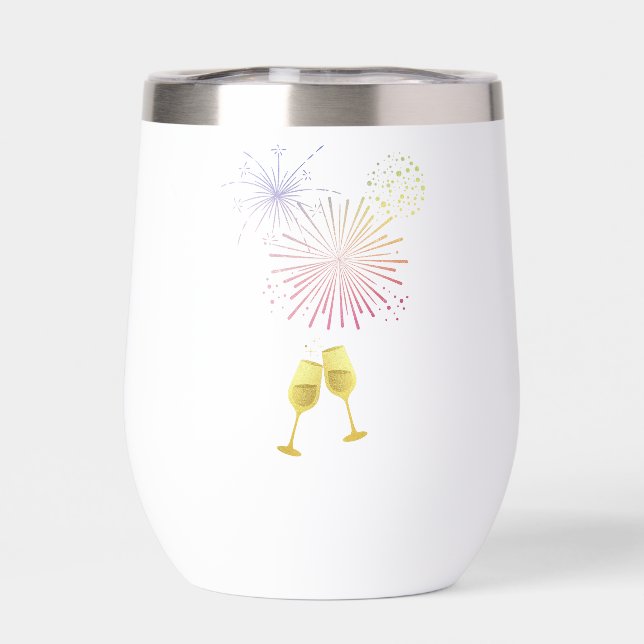 party thermal wine tumbler (Back)