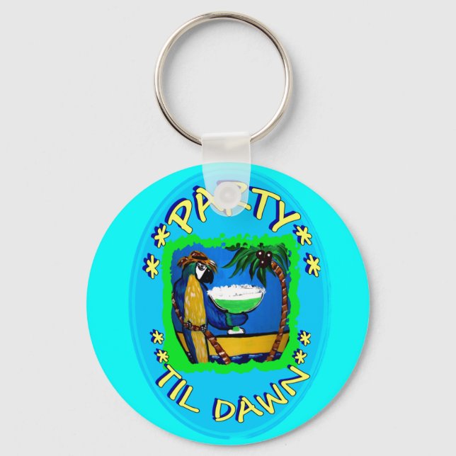 PARTY 'TIL DAWN KEYCHAIN (Front)