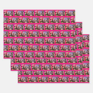Party 'Til The Cows Come Home Wrapping Paper Sheets