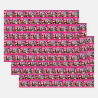 Party 'Til The Cows Come Home Wrapping Paper Sheets
