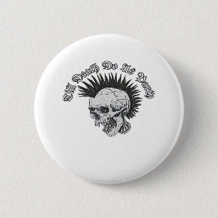 Party Till Death Do Us Party Halloween Button