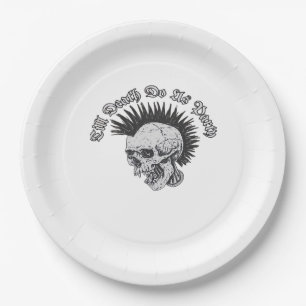 Party Till Death Do Us Party Halloween Paper Plates