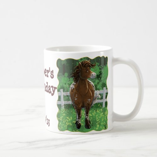 Party Time Appaloosa Horse Coffee Mug