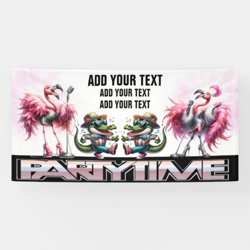 PARTY TIME  BANNER
