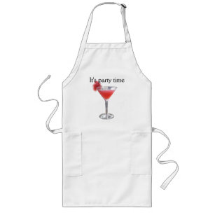 Party Time Bartender Long Apron