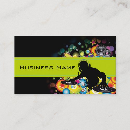 Party Time Business Card Template