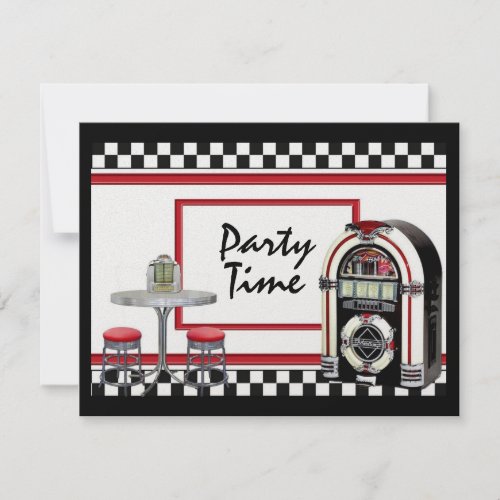 Party Time by SRF Personalized Invitations