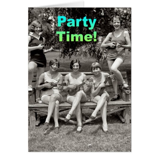 Party Time! Cards (Front)