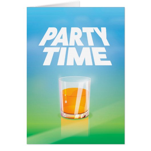 Party Time Cards (Front)