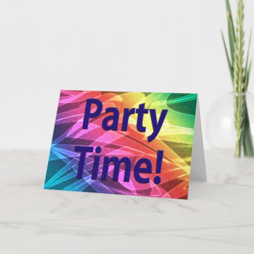 Party Time_Congratulations On Your Accomplishments Card