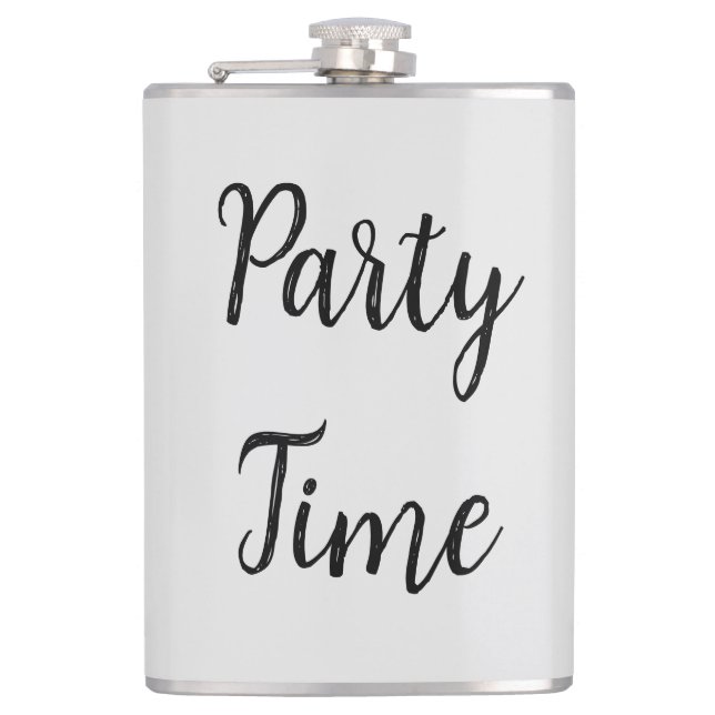 Party time flask (Front)
